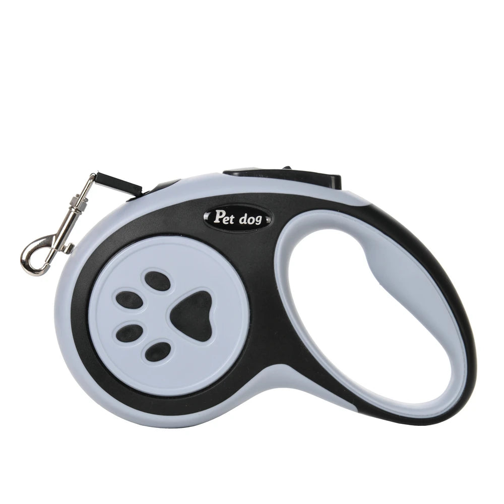 Retractable Dog Leash 3M/5M – One-Button Lock