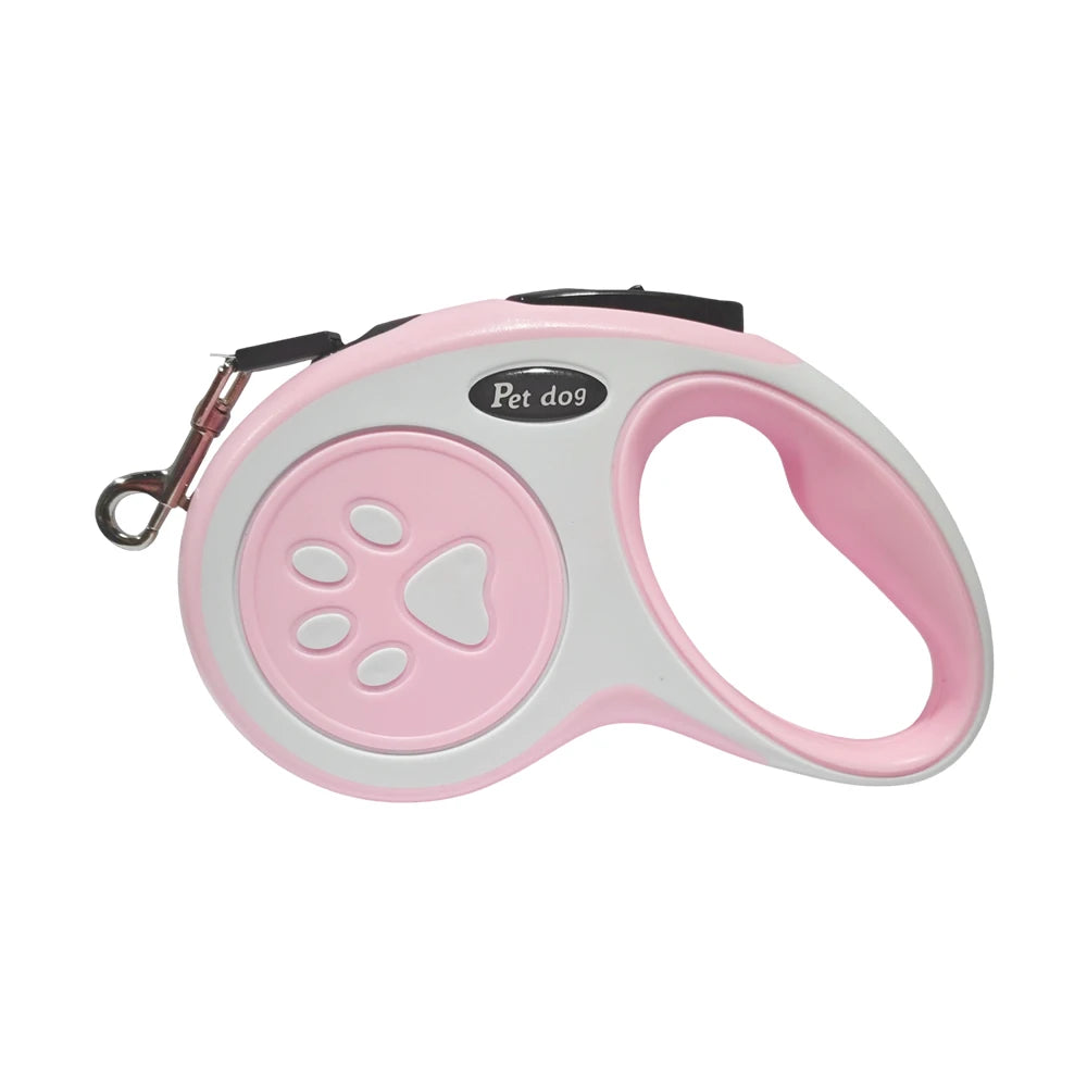 Retractable Dog Leash 3M/5M – One-Button Lock
