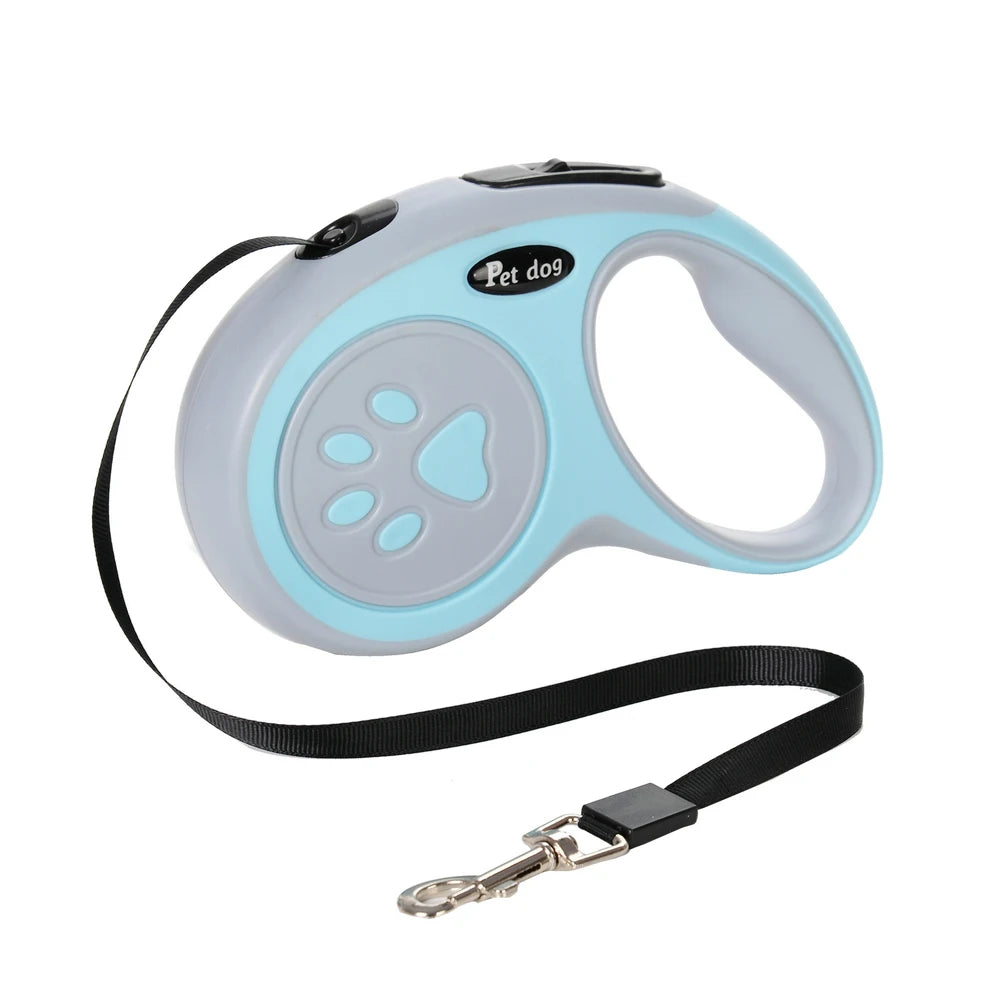 Retractable Dog Leash 3M/5M – One-Button Lock