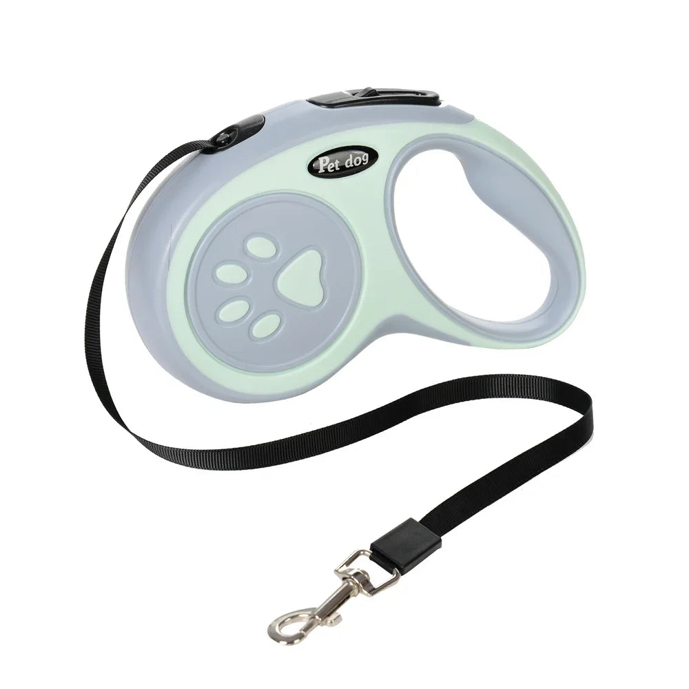 Retractable Dog Leash 3M/5M – One-Button Lock