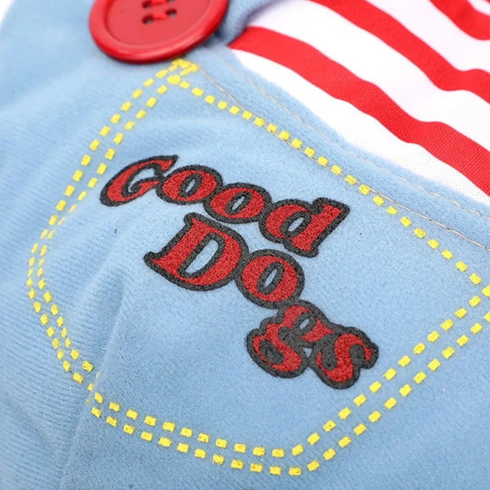 Fashion Novelty Chucky Deadly Pet Dog Costume Scary Props Funny Pet Halloween Cosplay Apparel Accessories Dress Hoodie