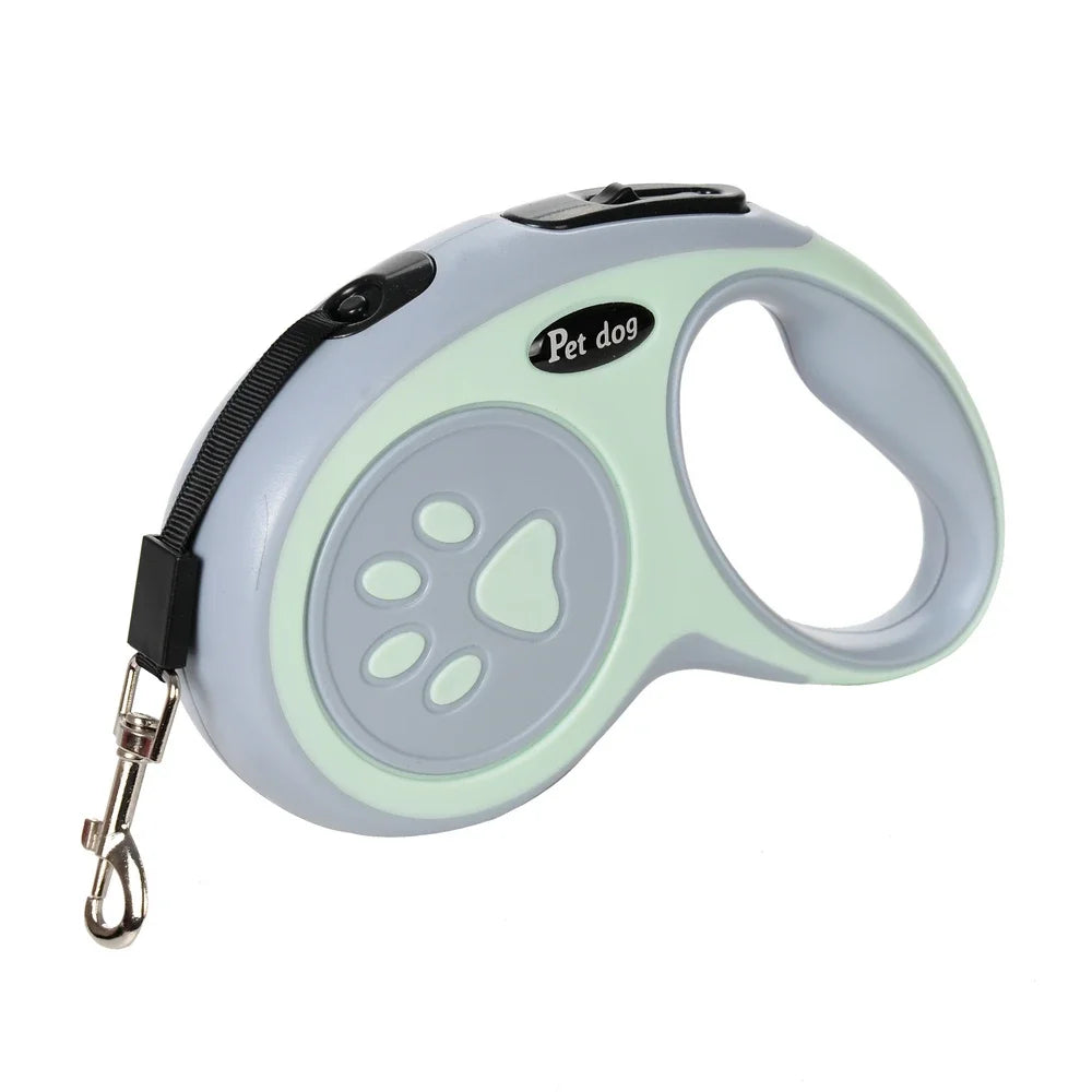 Retractable Dog Leash 3M/5M – One-Button Lock