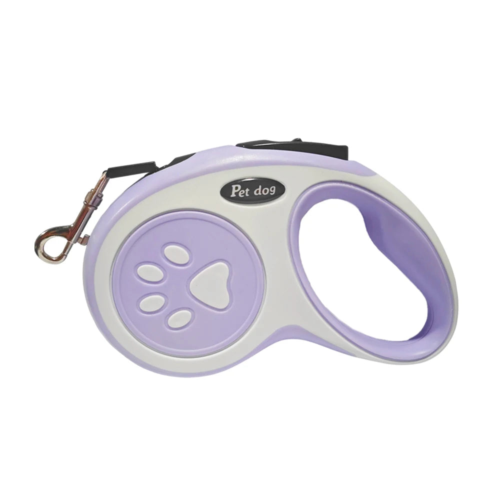 Retractable Dog Leash 3M/5M – One-Button Lock