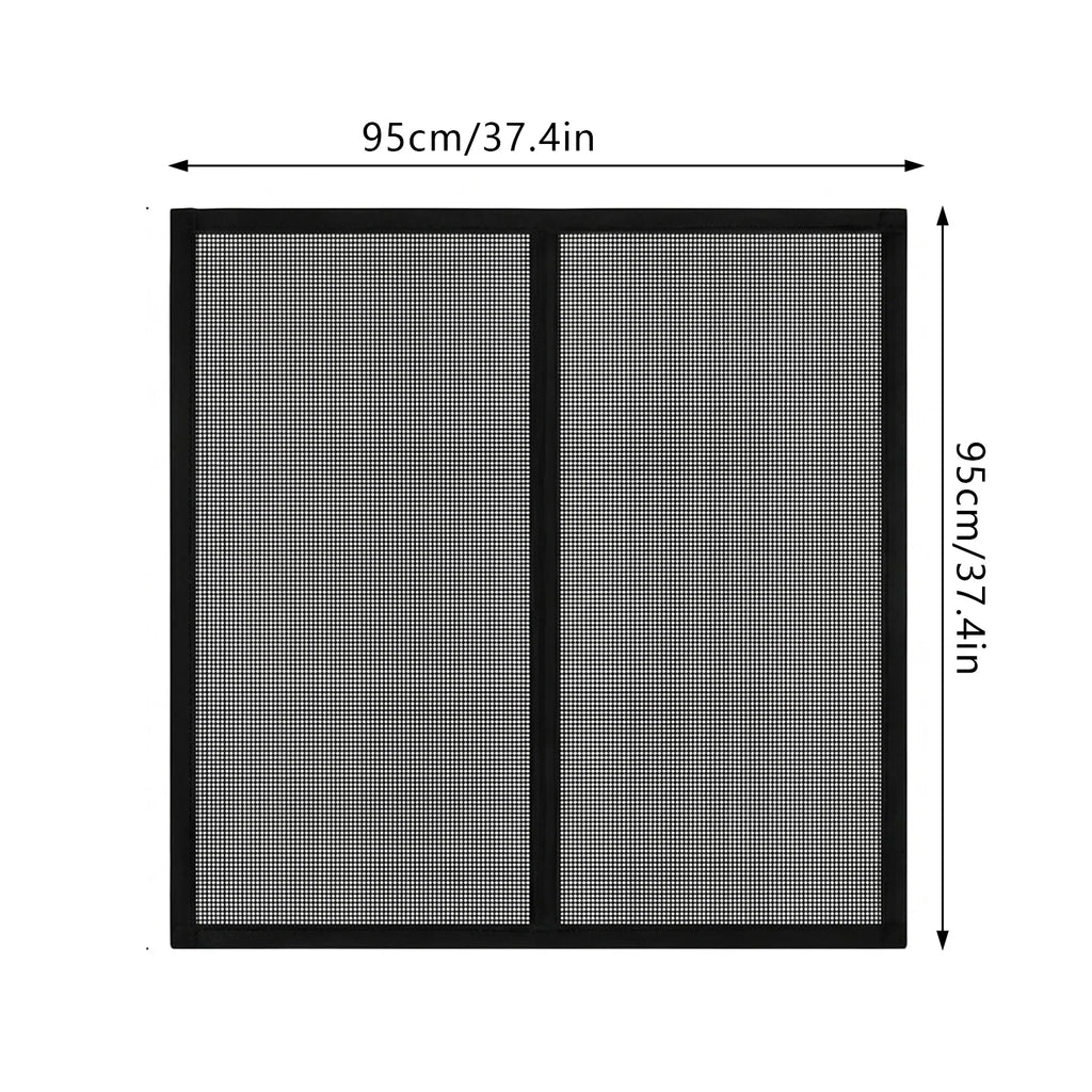 Pet Gate Fence No Drilling Mesh Barrier Anti Escape Door Guard for Cats and Dogs Durable Scratch Proof for Kitchen Stairs