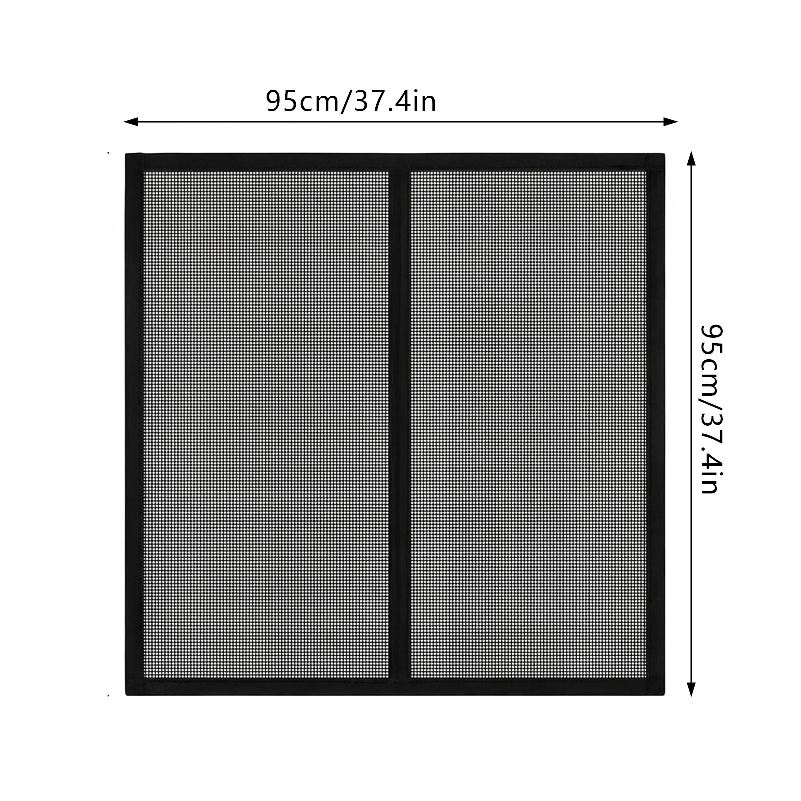 Pet Gate Fence No Drilling Mesh Barrier Anti Escape Door Guard for Cats and Dogs Durable Scratch Proof for Kitchen Stairs