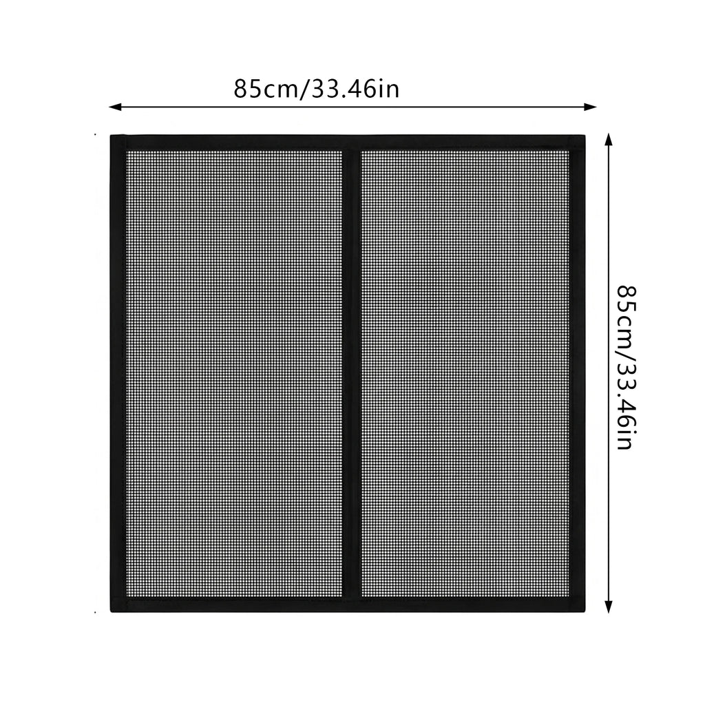 Pet Gate Fence No Drilling Mesh Barrier Anti Escape Door Guard for Cats and Dogs Durable Scratch Proof for Kitchen Stairs