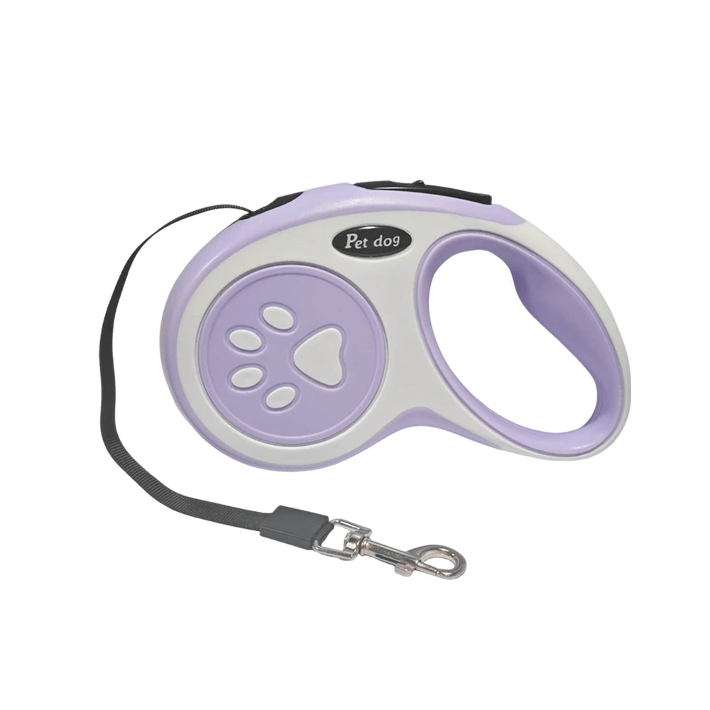 Retractable Dog Leash 3M/5M – One-Button Lock