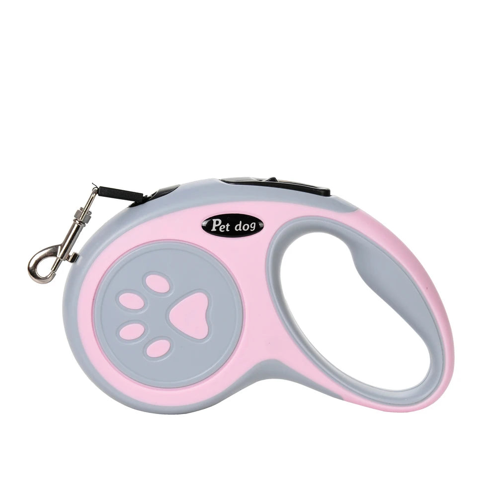 Retractable Dog Leash 3M/5M – One-Button Lock