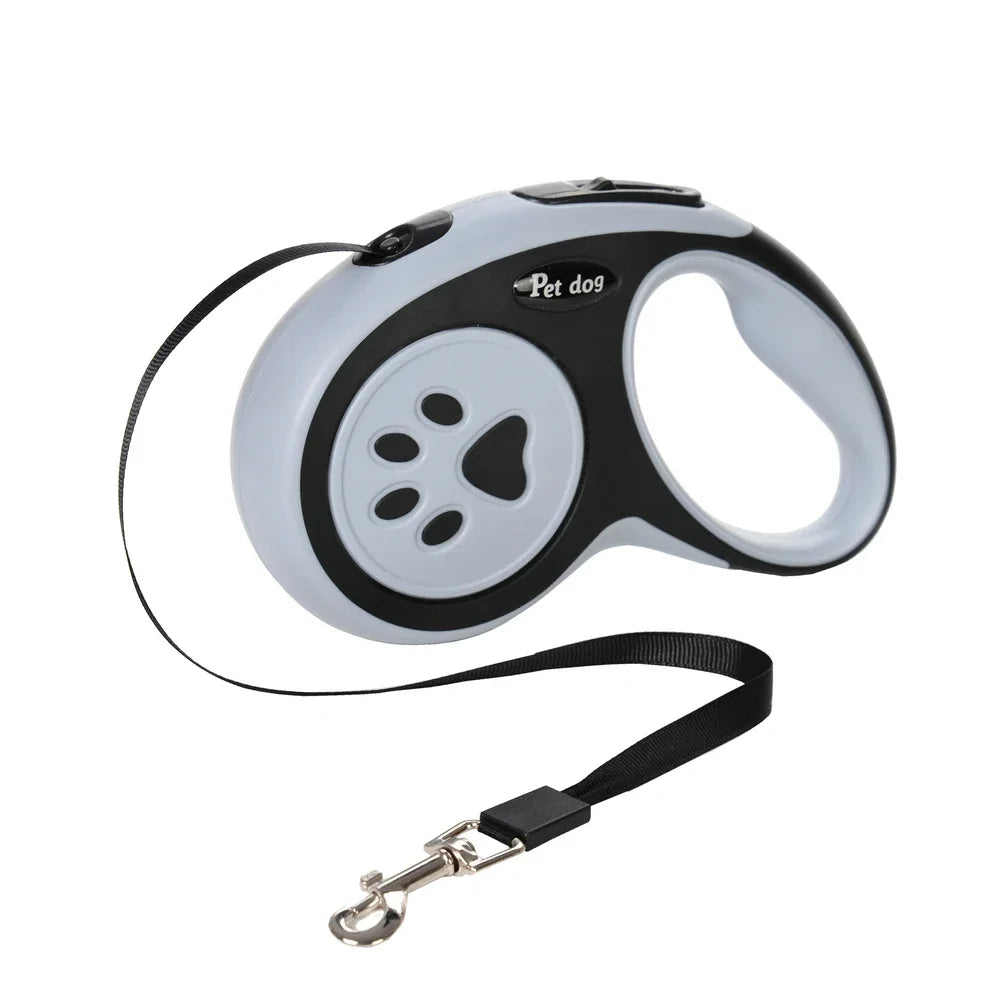 Retractable Dog Leash 3M/5M – One-Button Lock